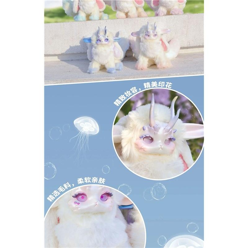 Genuine Tutulong 400% Blind Box Fantasy Creature Series Cute Rabbit Dragon Anime Figure Dolls Mystery Box Trendy toys girl Gift