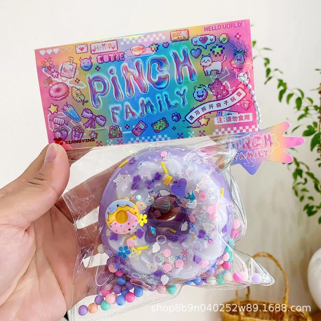 Advanced Donut Pinch Toy Simulation Food Pinch Creative Stress Reduction Artifact