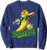Cute Banana Graphics Tee Banana Lover Funny Banana Unisex Crewneck Sweatshirt