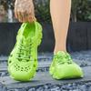 Men's and women's sandals new large EVA platform slippers men's beach shoes Light fashion casual punk sandals men's shoes slides