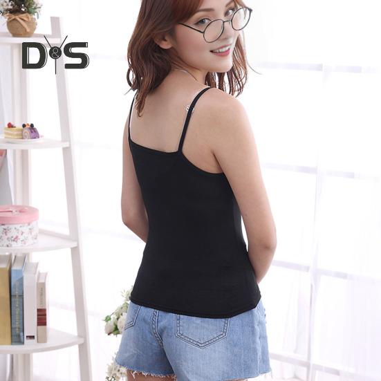 Women Sling Vest Square Collar Sleeveless Breathable Quick-Dry Summer Camisole High Elastic Bottoming Tops