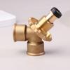 Gas Burner Heater Cylinder Connection Port Y Splitter Three Way Valve One Two Way Lpg Furnace Gas Storage Tank On Off Valve