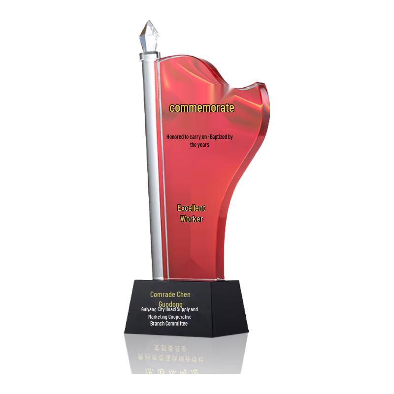 Commemorative Crystal Gifts for Veterans & Retirees