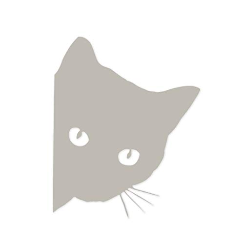

Origin CSCAT01WH Cutting Sticker Car Sticker for Cars, Motorcycles, Walls, Carrying Case, Hiding Dents, A staring cat белый