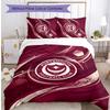 Portsmouth FC Printed 3PCS Bedding Set Breathable Duvet Cover with Pillowcases Decorative Bed Linen for Bedroom Home