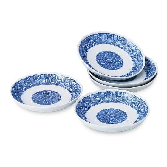 Arita ware CtoC JAPAN plate set (set of 5 16cm plates) 02-395393