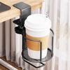 Waterproof Rotating Desk Cup Holder 2 In 1 Mug Floating Shelves  Office Accessories