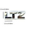 LTZ Metal Car Logo Is Suitable for Body Trunk Tail Side Sticker Decorative Decal Accessories