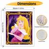 Disney Princess Aurora Sleeping Beauty Oil Paint by Numbers Painting Art Kit Handmade Painting Home Decor Gift