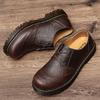 Klassische Herren Leder Freizeitschuhe Persönlichkeit Leder Herren Oxford Schuhe Neue Mode Büroschuhe Business Slipper Große Größe 38-47
