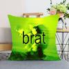 Singer CCharli Xcx Throw Pillow Covers Pattern Cushion Cover Suitable For Sofa Bedroom Car Pillow Cover
