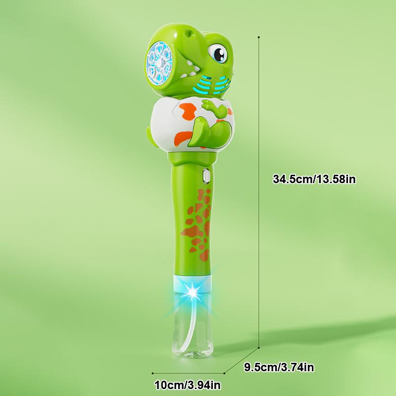 Dinosaur Handheld Bubble Machine With Led Lights Children'S Electric Bubble Gun Toys For Kids Outdoor Wedding Party Game Gifts