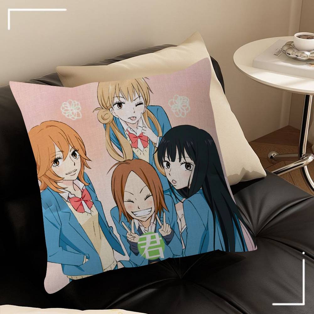Anime Kimi Cute Ni Todoke   Personalized Pillow Cover Kids Bedroom Wild Party Decor Pillowcase Kid Birthday Shower Gift