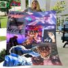 Mode Hip-Hop-Sänger J-Juice WRLD Flanell Decke für Erwachsene und Kinder Sofa Bett Dekoration Decke Tragbare Decke Geschenk