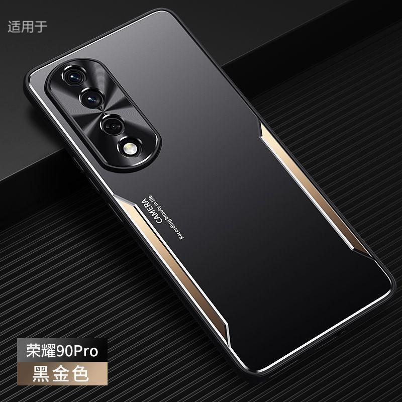 Applicable to Honor 11 mobile phone case, new Pro aluminum alloy matte anti-fingerprint all-inclusive anti-drop cover with bracket