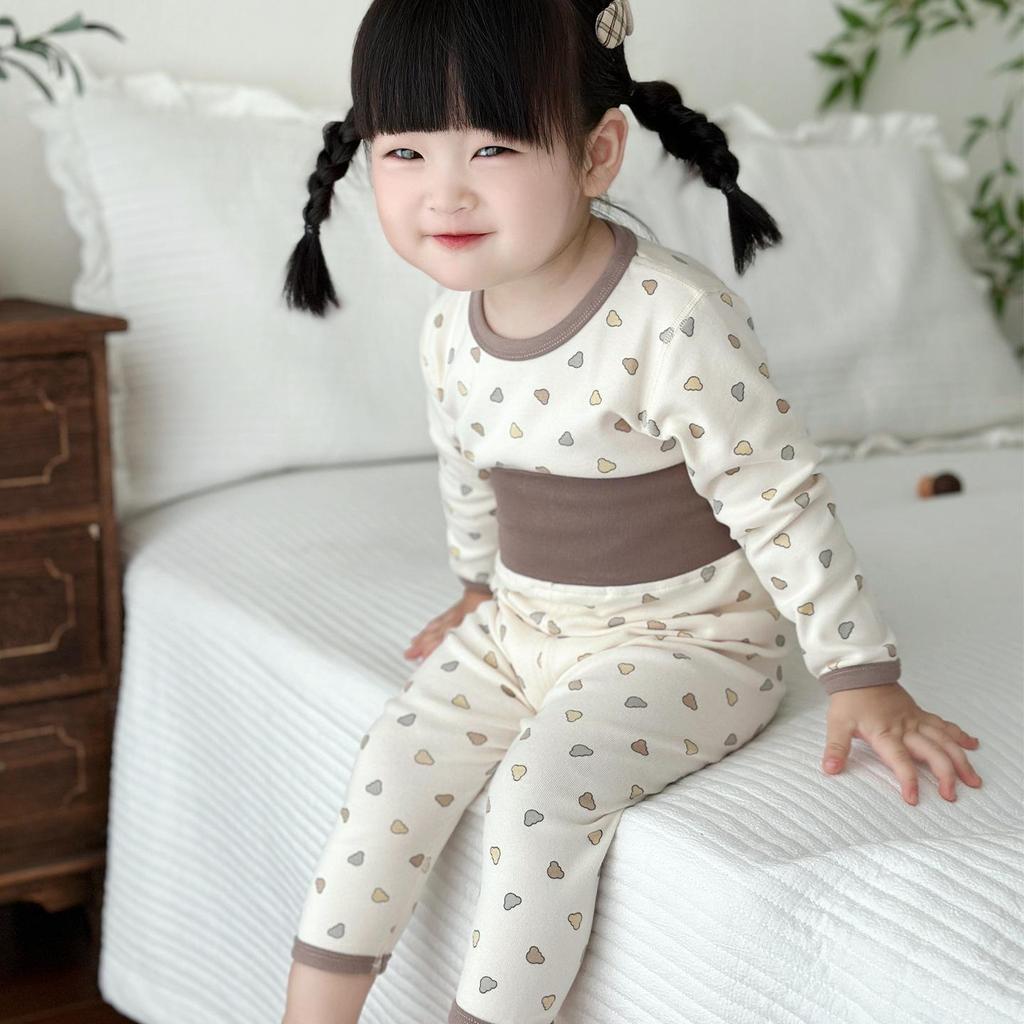 25 New Autumn/Winter Baby High Waist Cotton Underwear Set - Protect Belly Slim Fit Homewear Pants