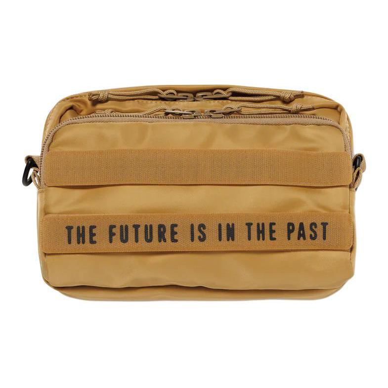 

Новая нейлоновая сумка кроссбоди HUMAN MADE, сумка через плечо, маленький размер, унисекс, светло-коричневый HM28GD016 23.1*5.1*14.0CM