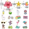 65 Pcs VSCO Girl Waterproof Stickers Fashion Youth Mix Cartoon Kawaii Decor for Laptop Water Bottle Guitar Bedroom Decals