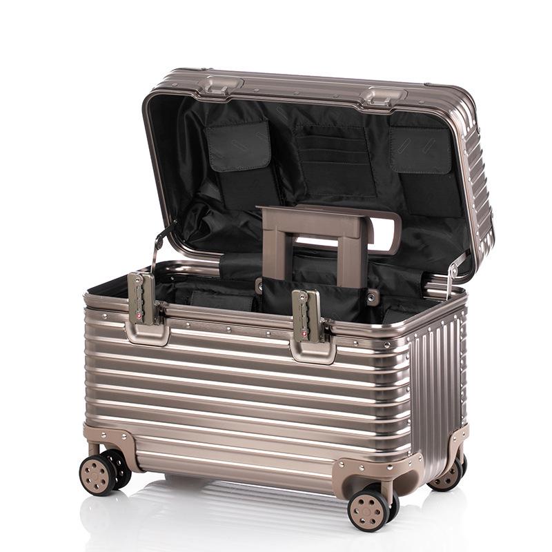 18" Aluminum-Magnesium Alloy Pilot & Photography Carry-On Trolley Case