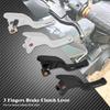 Brake Clutch Levers Motorcycle 3 Fingers Short Hand Levers For Harley Softail Fat Boy FLFB Breakout FXSB Low Rider FXDLS 2018-24