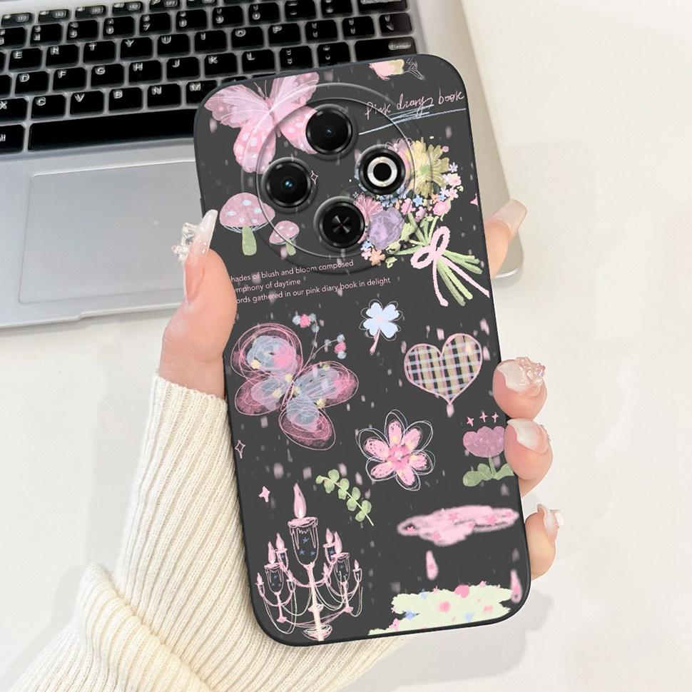 For Tecno Spark 30C Case kl5  kl5n Soft Silicone Lovely Panda Cover For Tecno Spark 30 30C 30 Pro Spark30C Phone Cases Coque