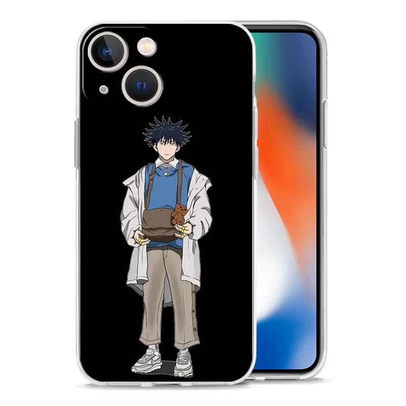 Fashion Jujutsu Kaisen Cool Luxury Clear Soft Phone Case For iPhone 14 13 12 11 Pro Max XS X XR SE 7 8 Plus Shockproof Cover