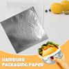 50 Pezzi Carta Avvolgente Resistente al Grasso Compatibile con Cibo Caldo Carta Avvolgente per Sandwich Per Sandwich