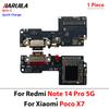 Deska s USB nabíjecím portem Flex kabel Konektor Díly Pro Xiaomi Redmi Note 11 Pro 1G 1G Plus Note 11 Pro Modul mikrofonu s IC