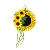 Sunflower Door Sign With Plastic And Polyester Materials For Spring And Autumn