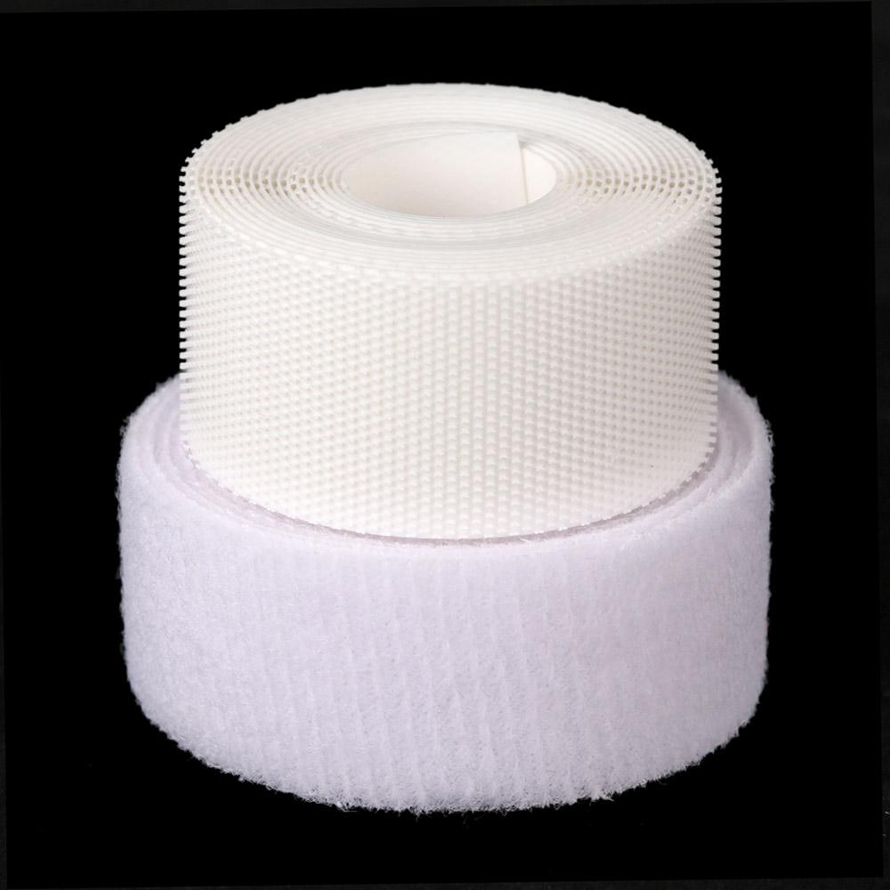 Thin 6/8/20mm Width Black/White Paste Strap  Sewing Stickers Magic Tapes Sticker Clothes Fastener Tape