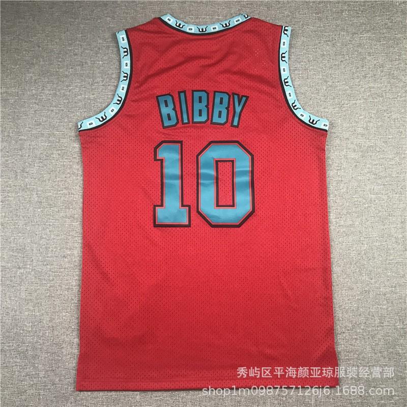 Embroidered Basketball Jersey Memphis Grizzlies Ja Morant 12 Mike Bibby 10 Unisex Performance Sport Shirt