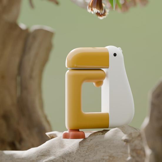 Handbag Hook Hanger for Table Portable Folding Under Desk Headphone Holder Cartoon Duck Purse Backpack Hanger