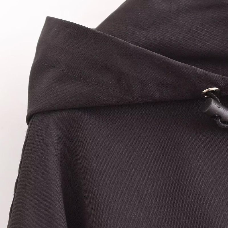 Kaslead New Arrival Women's Clothing Fashion Style Stylish Simple and Versatile Hooded Jacket Outwear 3046526