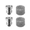 Stainless Steel Foam Cannon Kit with All-Copper Nozzle Core and Foaming Mesh Cover