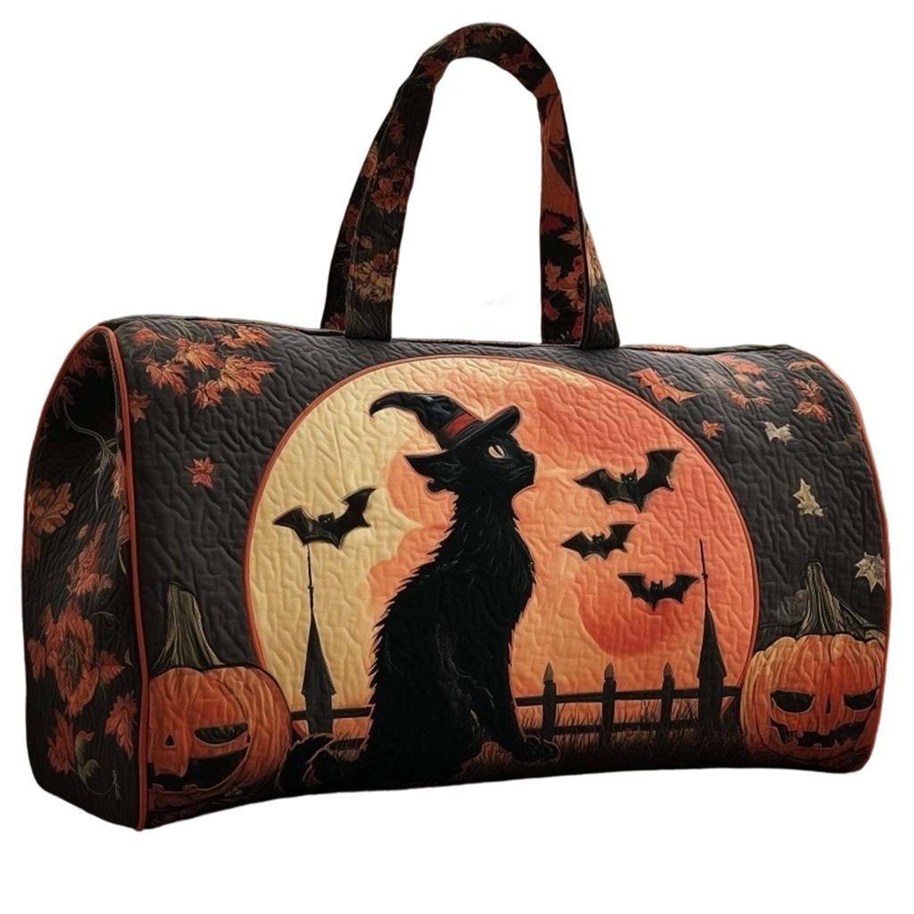 Damen Halloween Yoga Tasche mit Aufdruck, Lässige Reise Handtasche mit Stauraum