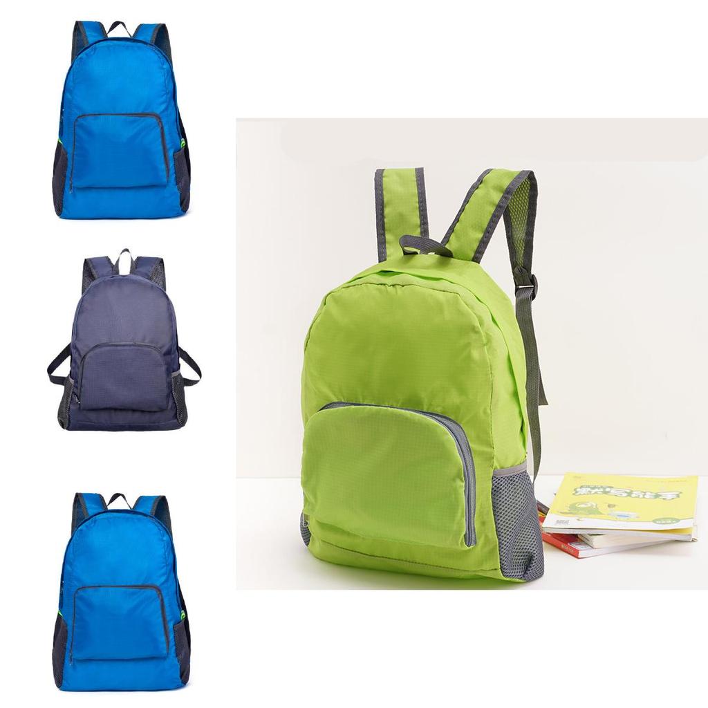 Outdoor Sports Foldable Backpack With Oxford Fabric For Travel And Hiking