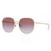 Ray Ban Violet Gradient Irregular Unisex Sunglasses Rb3680d 9202i8 60