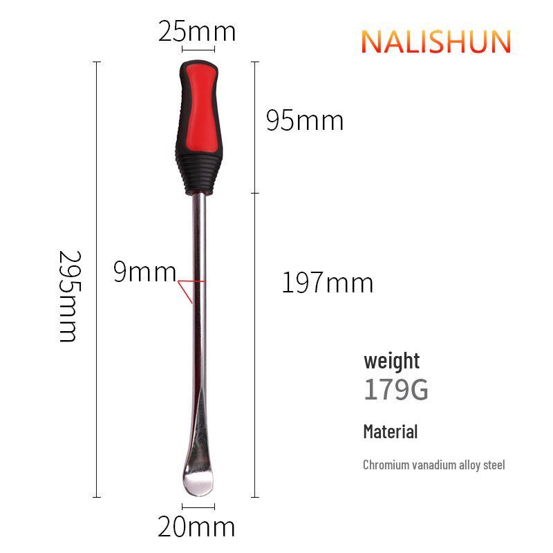 Multi-functional Aluminum Tire Lever & Crowbar Tool for Car Repair