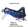 Grasshopper Surface Lure: 3g-9g Bionic Insect Bait for Carp, Silver Carp, Mandarin Fish, and Culter.
