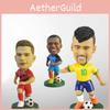 12cm Soccer Star Bobblehead Resin Figurine Perfect For Car And Home Decor**