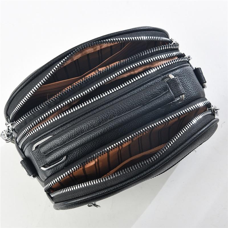 Fashion Chic All Match Small Women Handbag Portable Hand Carry Multiway Single Shoulder Crossbody Daily Casual Bag