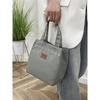 Satchel Lunch Tote Box, Lightweight Portable Lunch Storage Bag, School Office Picnic Lunch Handbag