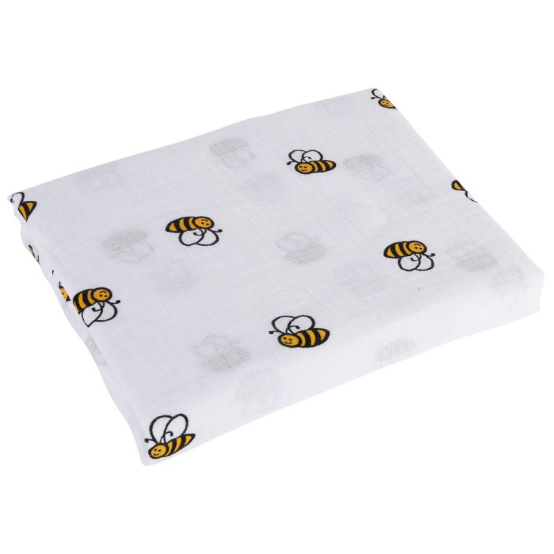 

Двухслойное детское марлевое одеяло 120*120 см, завернутое в полотенце, одеяла