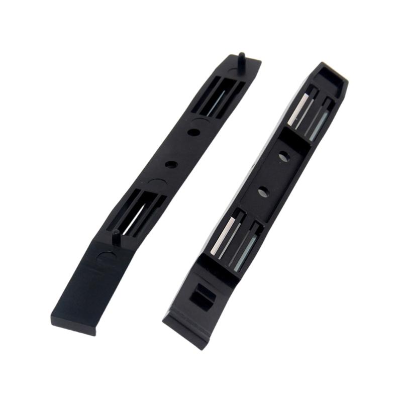 

1Pair Chassis Hard Drive Mounting Plastic Rails Chassis Hard Drive Rails for 3.5 to 5.25 Hard Drive Tray 1