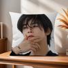 Singer Cha Ido EunWoo  45*45cm Cushion Cover Pillow Cover Decor Pillowcase Home Pillowcase for Couch Pillow