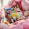 Anime The SSeven DDeadly Pillow Case Soft Plush Fabric DoubleSided Printed Cushion Cover Warm Winter Sofa Pillow Case