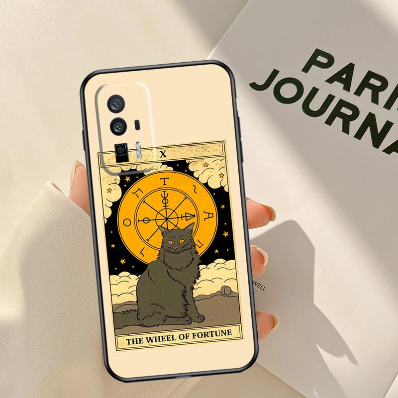 The Empress Tarot Cat Art Print Case For Xiaomi 15 14 Ultra 13T 14T 15T Pro 17 Pro Max POCO X7 Pro X3 X5 X6 F5 F6 F7 F8 Coque
