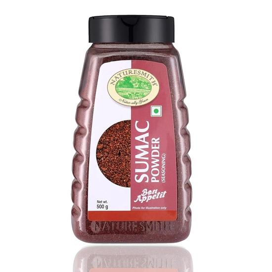 NATURESMITH SUMAC POWDER SEASONING-500g || BIG JAR OF SEASONING READY TO USE ||