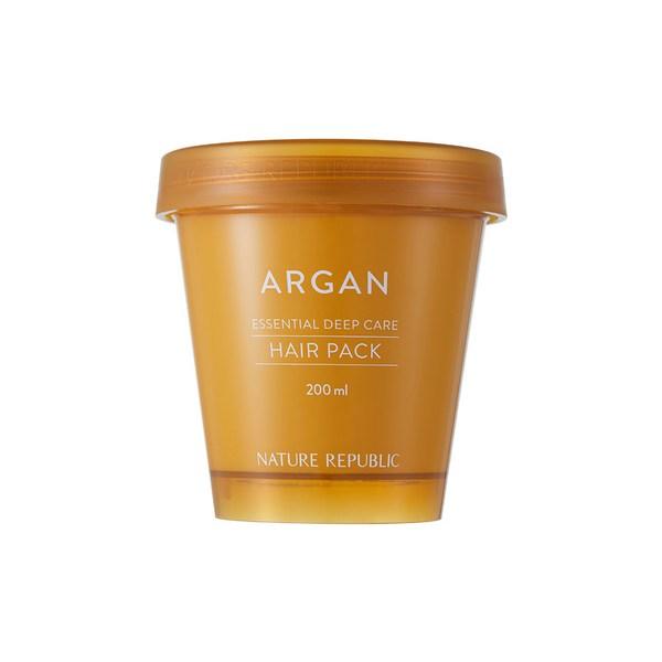 

Nature Republic Argan Essential Deep Care Hair Pack, 1, 200 мл Корейский уход за волосами