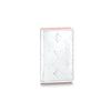 Slender Capsule Collection Mirror Classic Monogram Coated Canvas Pocket Wallet Card Holder Men Wallet Silver M80805